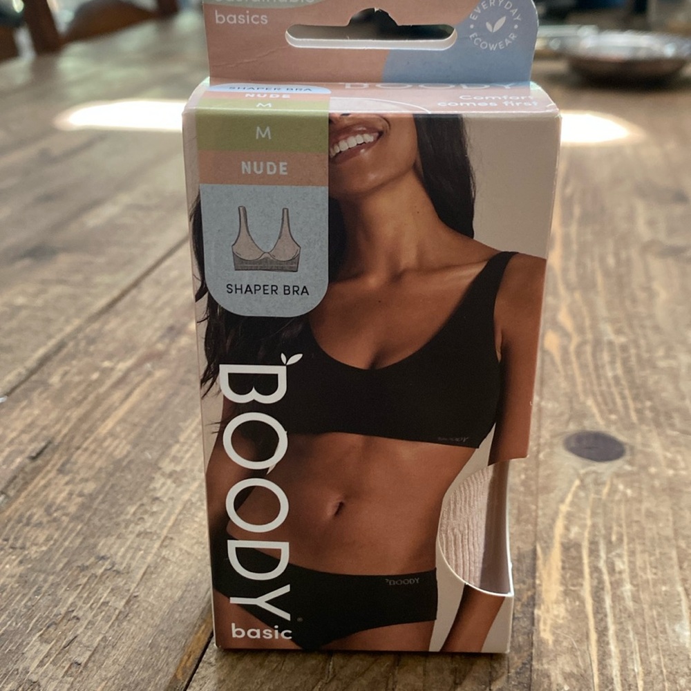 Boody shaper bra medium nude
